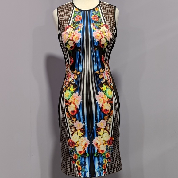 Clover Canyon Dresses & Skirts - Clover Canyon multicolor print scuba dress